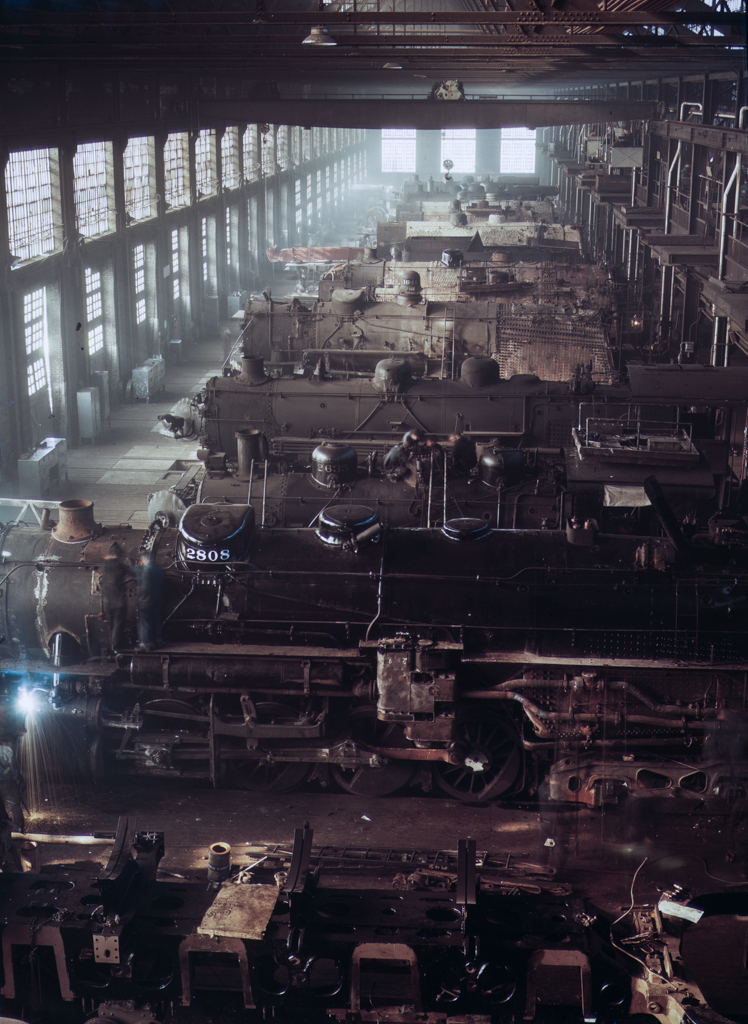 Chicago and Northwestern railroad locomotive shops, Chicago 2