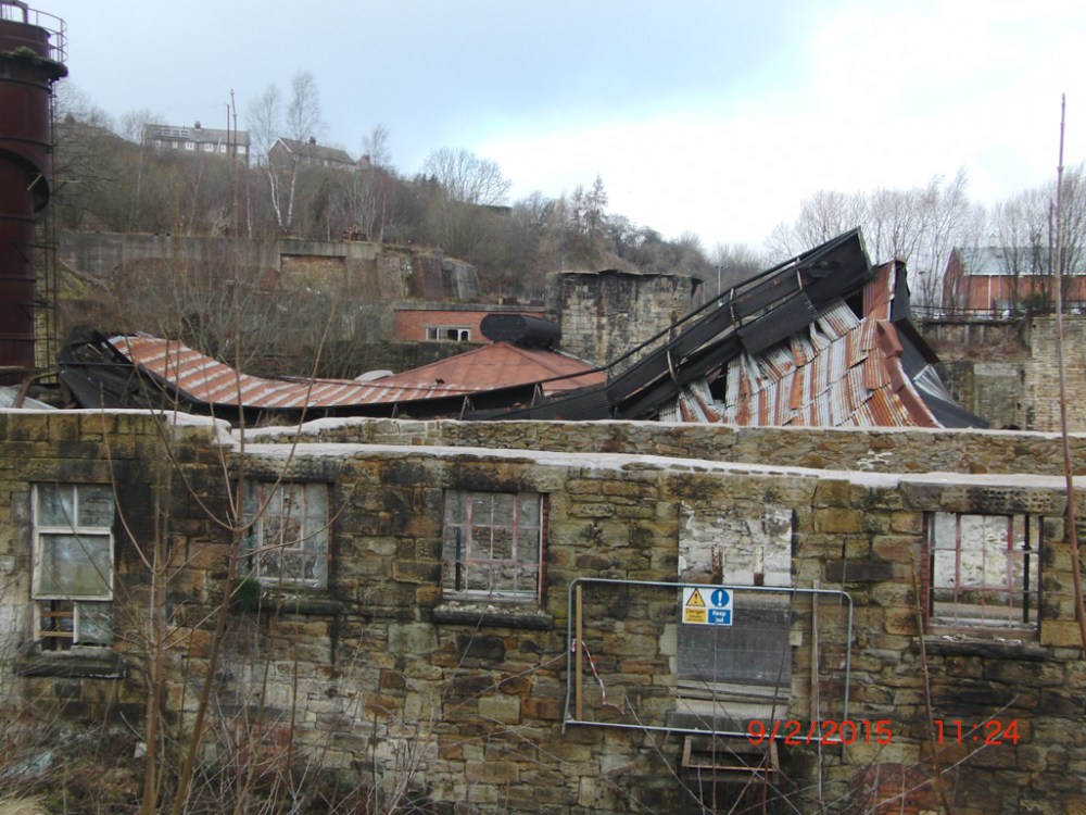Foundry roof Jan 2015