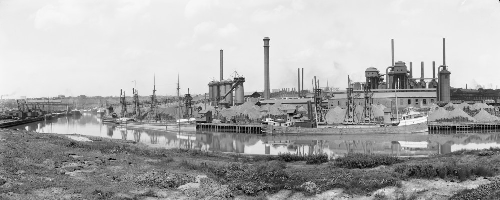 American Steel and Wire Company's plant, Cleveland, Ohio pano