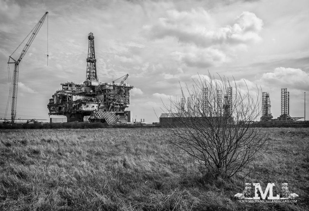 #493 – Teesside Industrial Tourism 4 – Brent Delta Oil in&nbsp;Monochrome