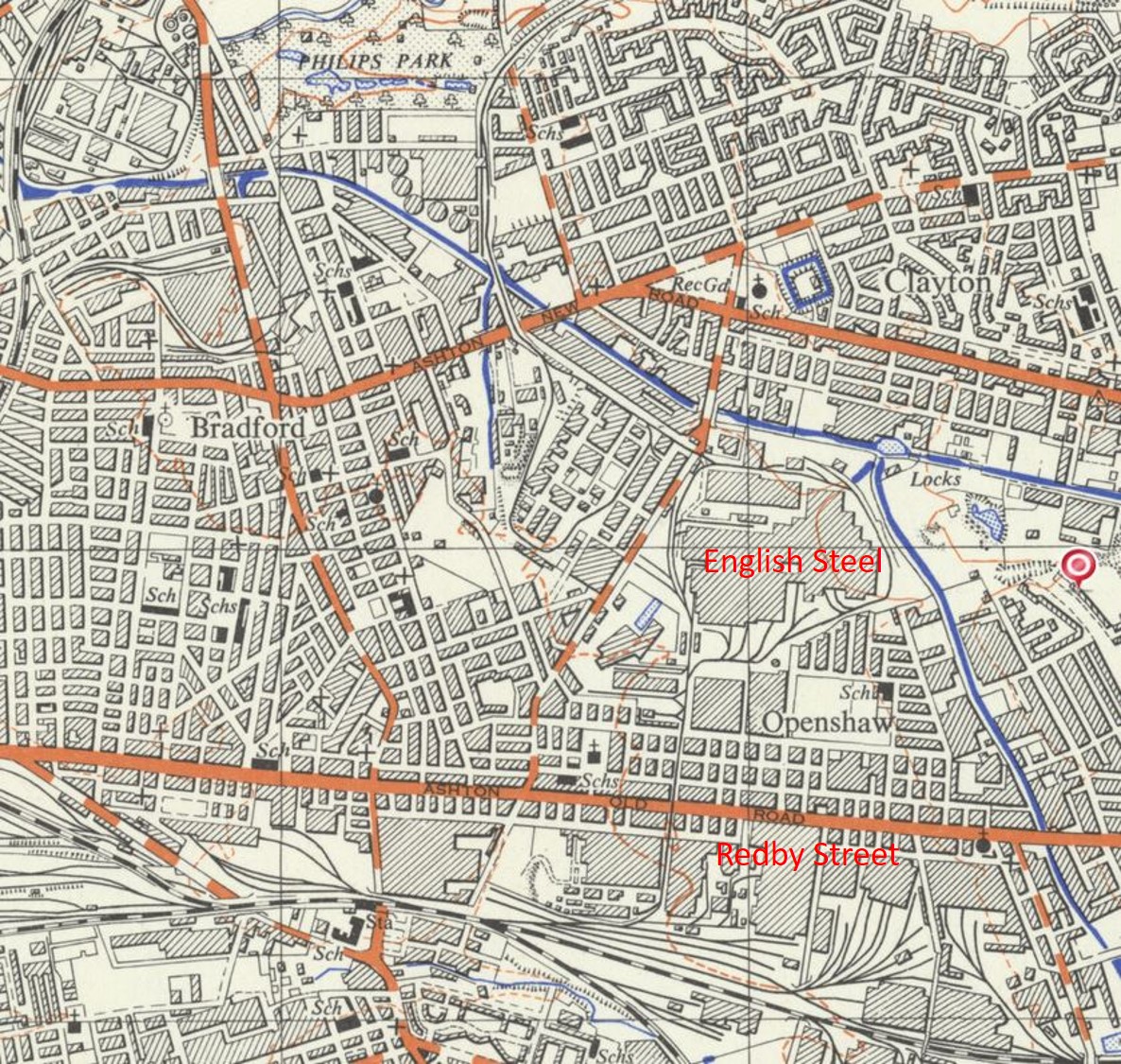1950's OS annotated